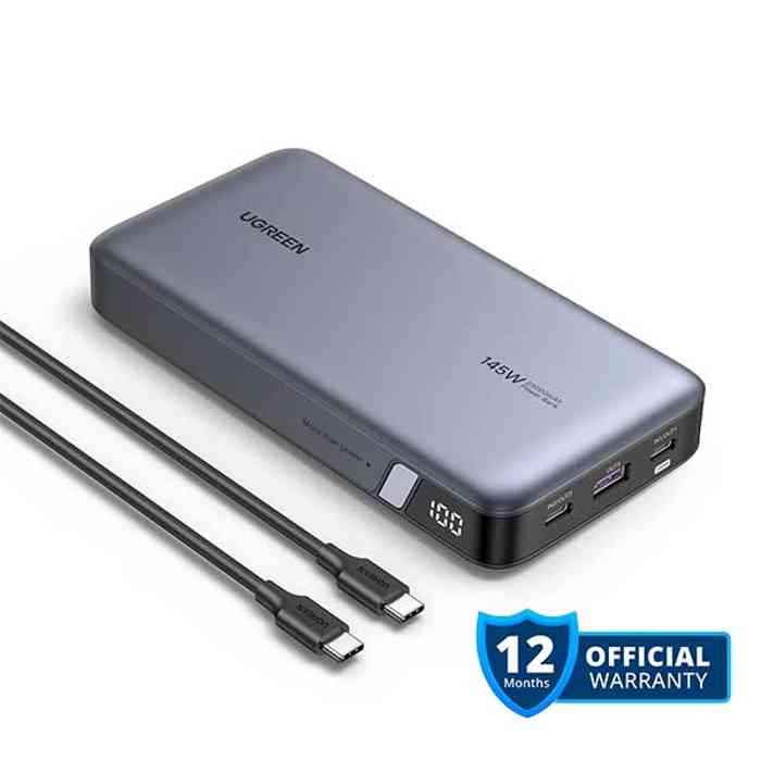 UGREEN 145W 25000mAh Super Fast Charging Power Bank for Laptop